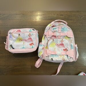 Pottery Barn Kids Pink Princess Backpack and Lunch Bag Set
